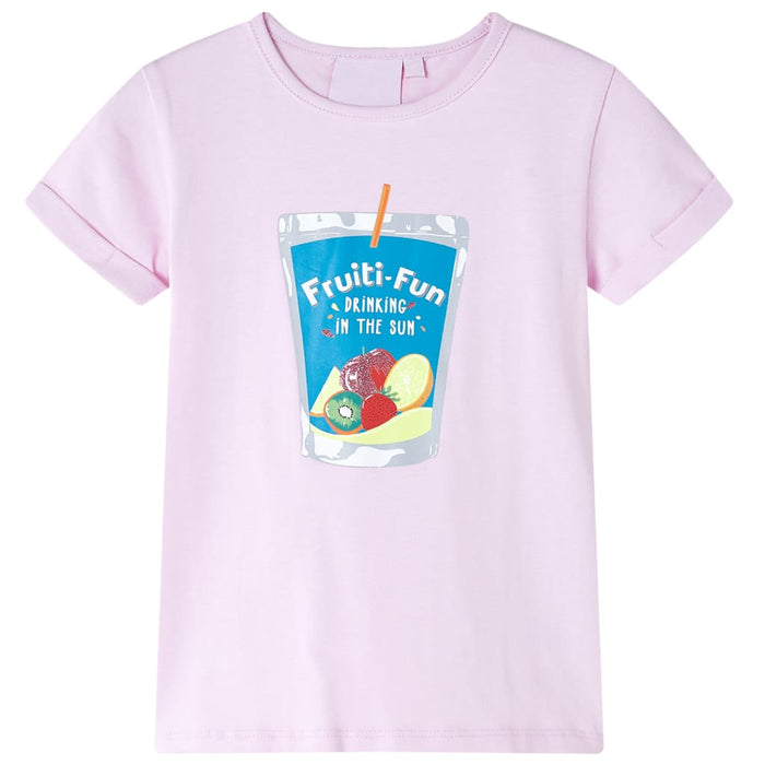Tricou pentru copii, roz pal, 140 - WALTI WALTI