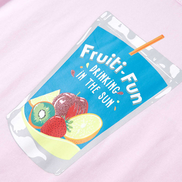 Tricou pentru copii, roz pal, 140 - WALTI WALTI