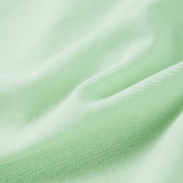 Tricou pentru copii cu mâneci cu volane, verde deschis, 92 WALTI