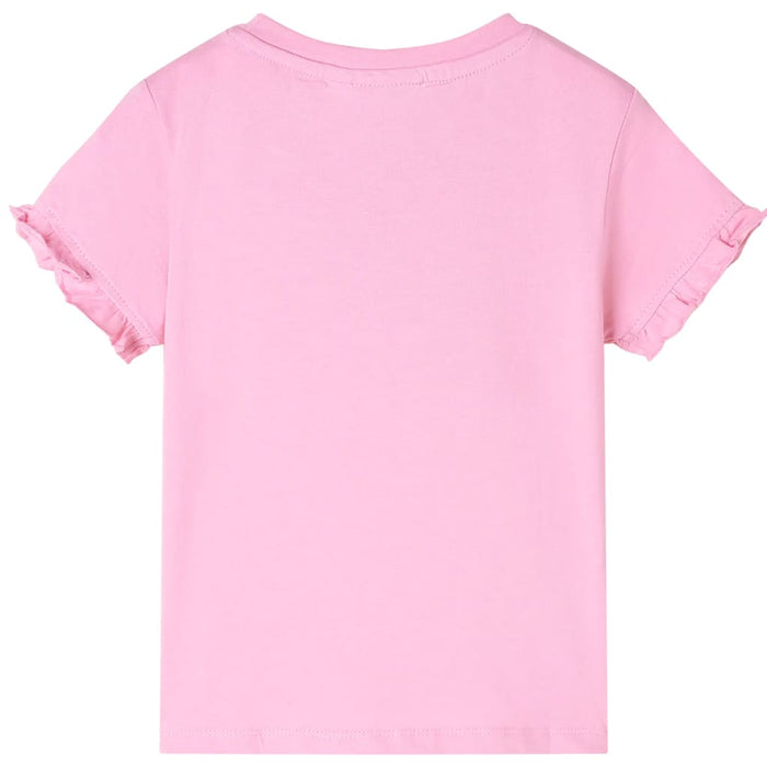 Tricou pentru copii cu mâneci lungi, roz aprins, 92 WALTI