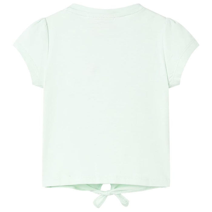 Tricou pentru copii, verde mentă deschis, 128 WALTI