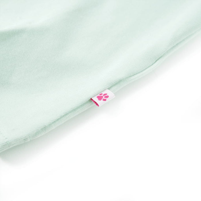 Tricou pentru copii, verde mentă deschis, 128 WALTI