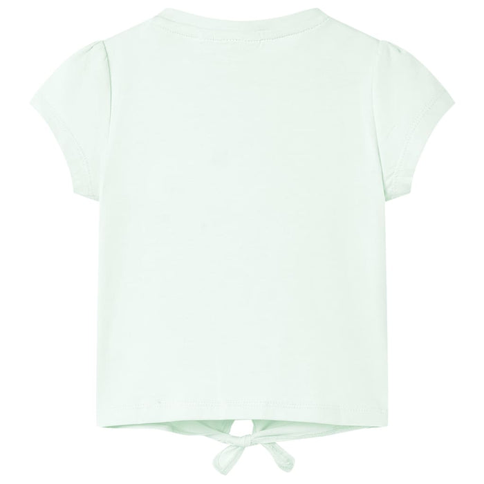 Tricou pentru copii, verde mentă deschis, 140 WALTI
