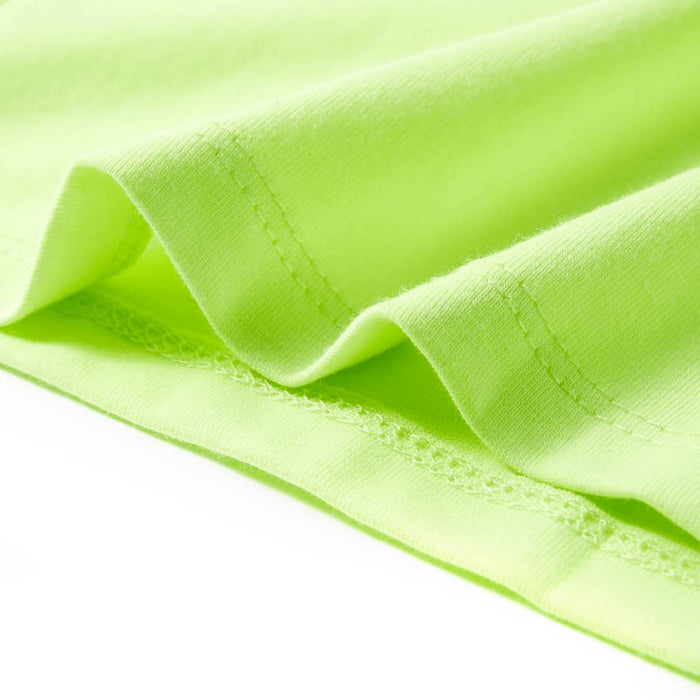 Tricou pentru copii, galben neon, 116 WALTI