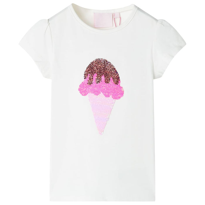 Tricou pentru copii, ecru, 116 WALTI