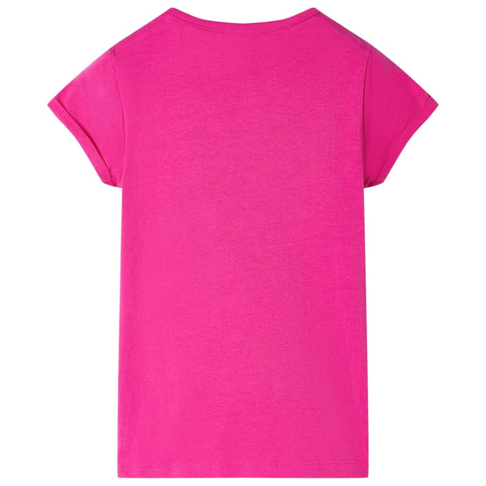 Tricou pentru copii, roz închis, 116 WALTI