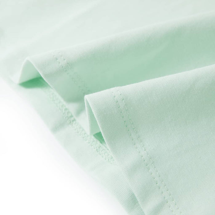 Tricou pentru copii, verde mentă deschis, 128 - WALTI WALTI