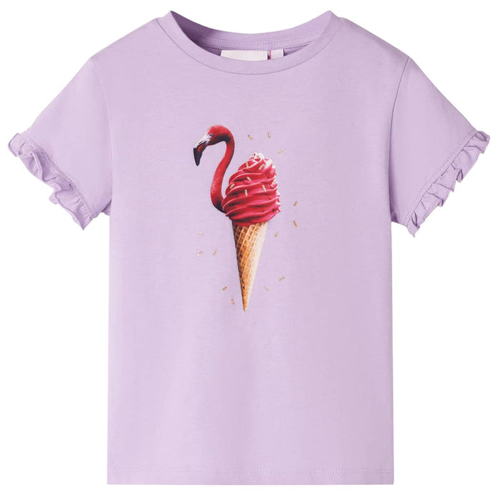 Tricou de copii, liliac, 116 - WALTI WALTI