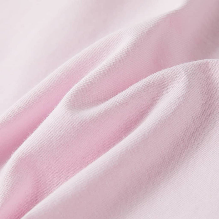 Tricou de copii, mâneci tip șapcă, roz pal, 128 WALTI