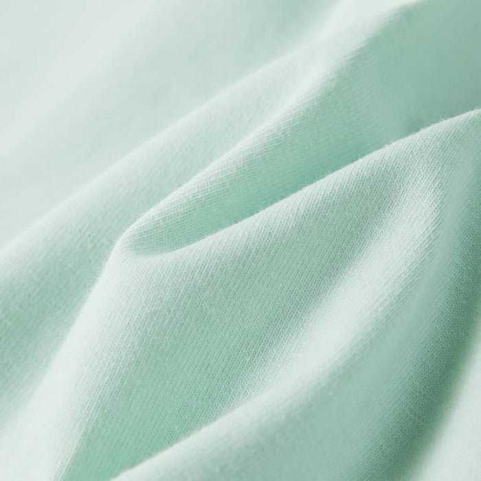 Tricou de copii mâneci tip șapcă, verde mentă, 128 - WALTI WALTI