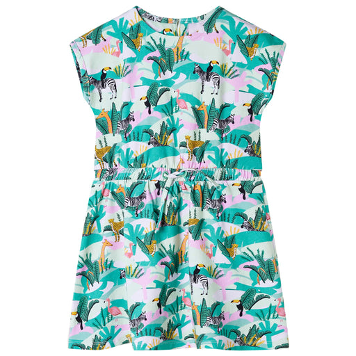 Rochie pentru copii, verde mentă deschis, 104 - WALTI WALTI