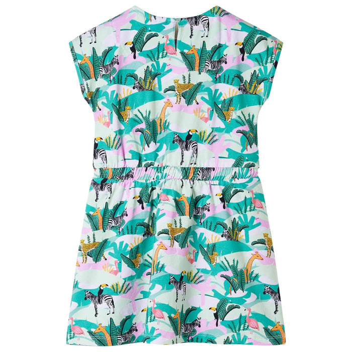 Rochie pentru copii, verde mentă deschis, 104 - WALTI WALTI