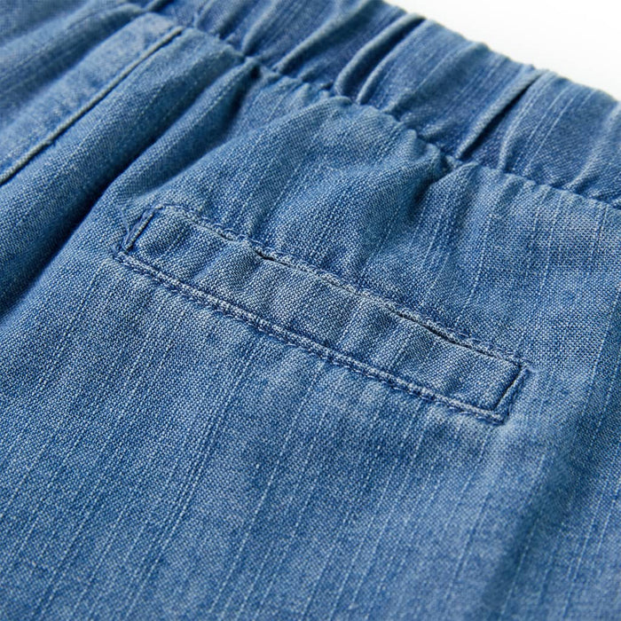 Pantaloni scurți pentru copii, albastru denim, 92 WALTI