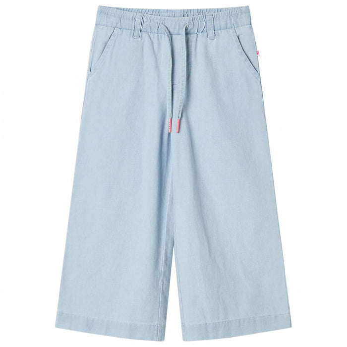 Pantaloni pentru copii, albastru denim pal, 104 WALTI