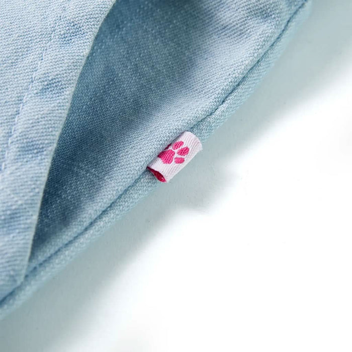 Pantaloni pentru copii, albastru denim pal, 128 WALTI