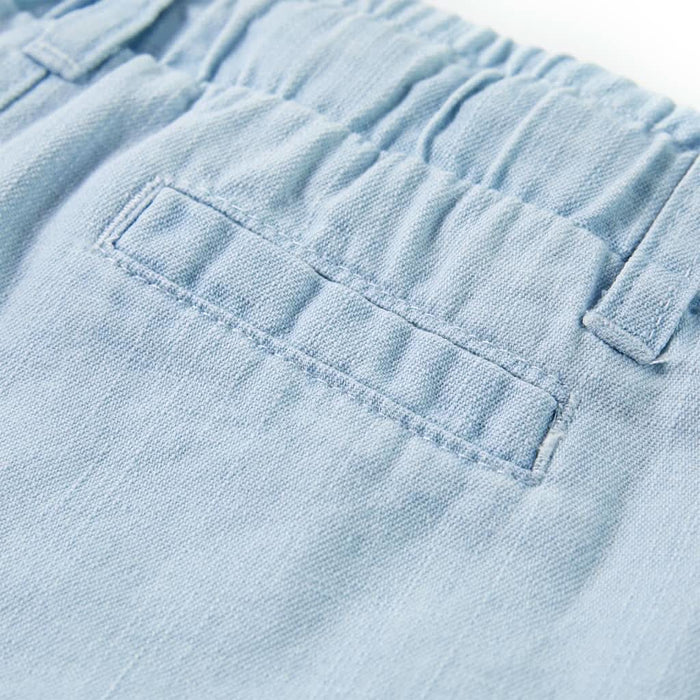 Pantaloni pentru copii, albastru denim pal, 128 WALTI