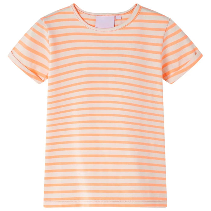 Tricou pentru copii, portocaliu neon, 104 - WALTI WALTI