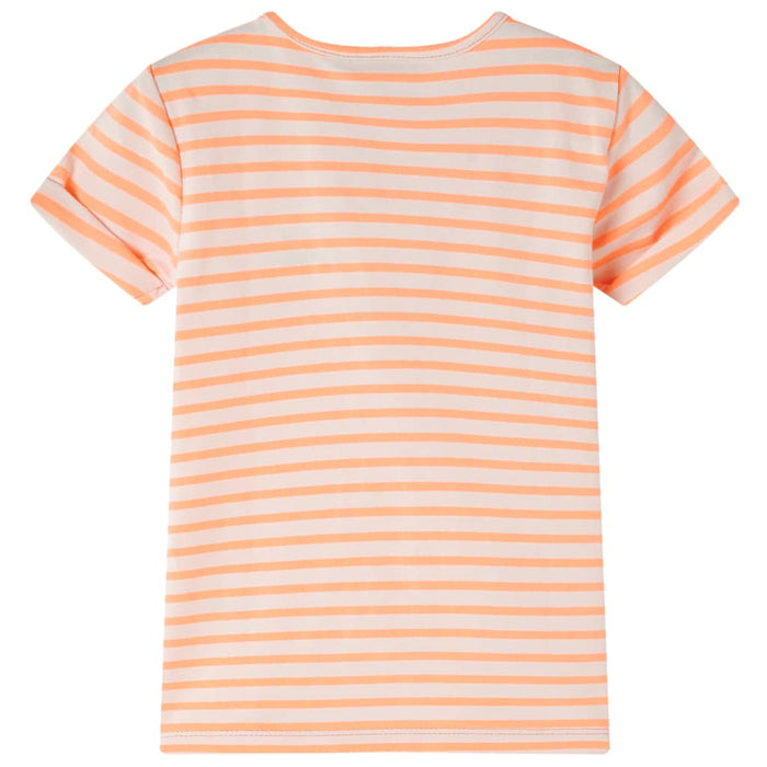 Tricou pentru copii, portocaliu neon, 104 - WALTI WALTI