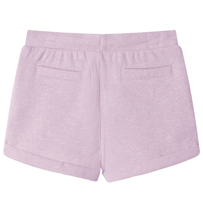 Pantaloni pentru copii cu șnur, lila combinat, 116 - WALTI WALTI