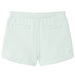 Pantaloni scurți de copii cu șnur, verde mentă deschis combinat, 128 - WALTI WALTI