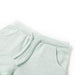 Pantaloni scurți de copii cu șnur, verde mentă deschis combinat, 128 - WALTI WALTI