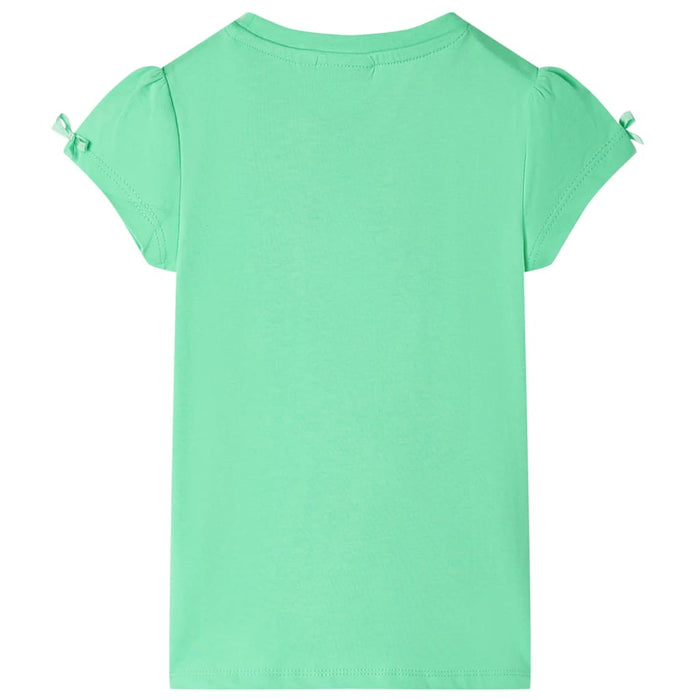 Tricou pentru copii, verde deschis, 104 WALTI