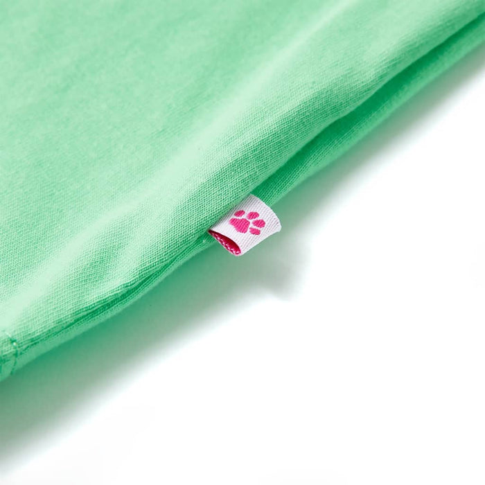 Tricou pentru copii, verde deschis, 116 WALTI
