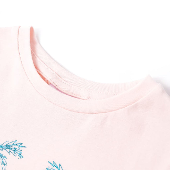 Tricou pentru copii, roz deschis, 140 WALTI
