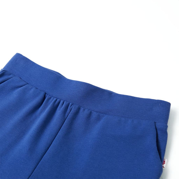 Pantaloni pentru copii cu picioare largi, albastru cobalt, 92 WALTI