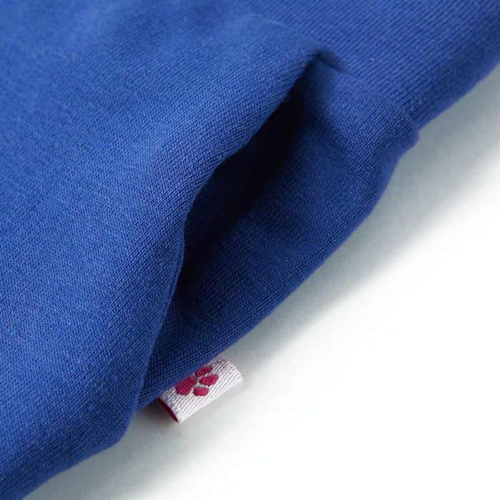 Pantaloni pentru copii cu picioare largi, albastru cobalt, 92 WALTI
