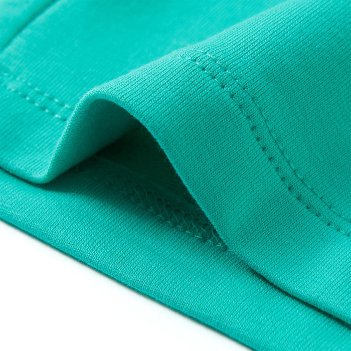 Pantaloni pentru copii cu picioare largi, verde mentă, 116 WALTI