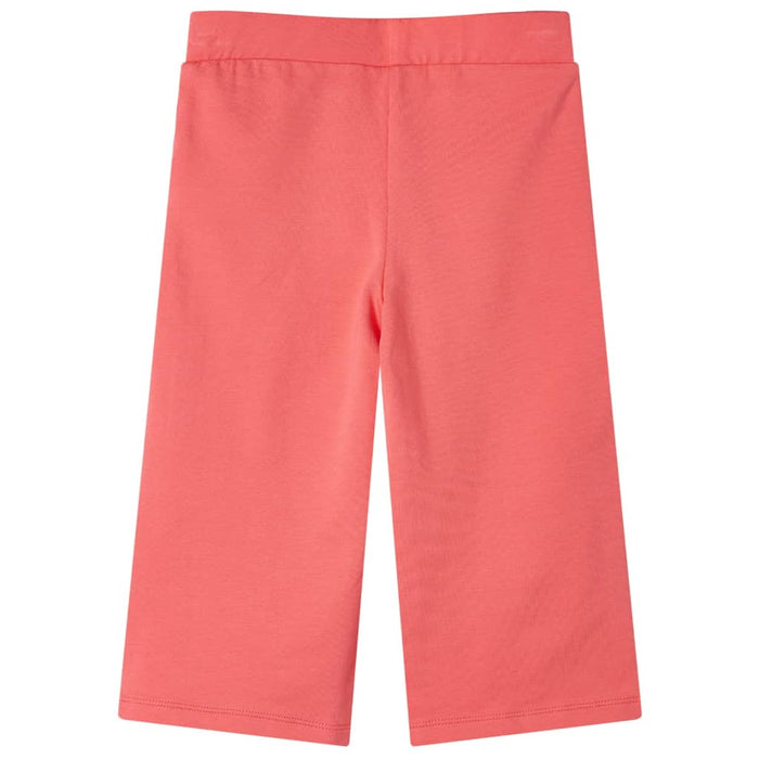 Pantaloni pentru copii cu picioare largi, corai, 104 WALTI