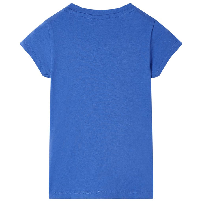 Tricou pentru copii, albastru cobalt, 104 WALTI