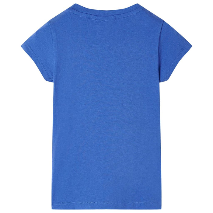 Tricou pentru copii, albastru cobalt, 140 WALTI