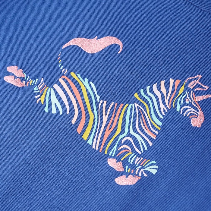Tricou pentru copii, albastru cobalt, 140 WALTI