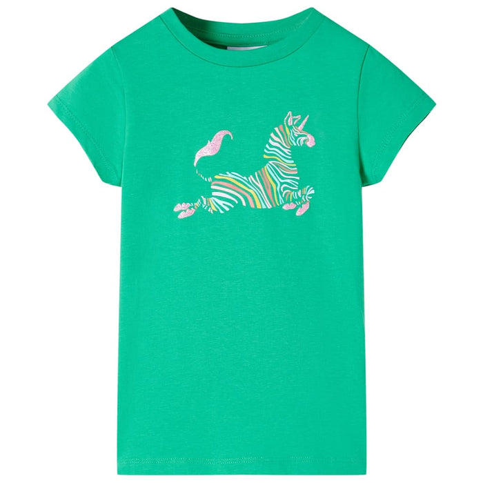 Tricou pentru copii, verde, 116 WALTI