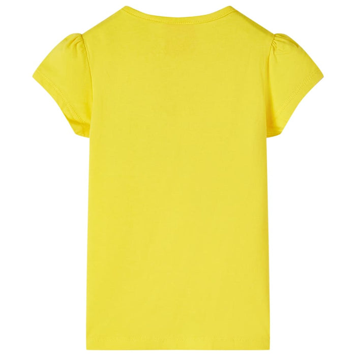 Tricou pentru copii, galben, 104 - WALTI WALTI