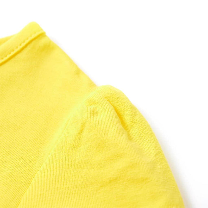 Tricou pentru copii, galben, 128 - WALTI WALTI