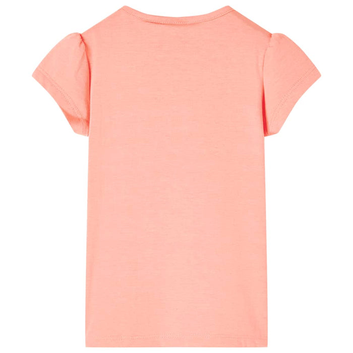 Tricou pentru copii, corai neon, 104 WALTI