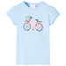 Tricou pentru copii, albastru deschis, 128 - WALTI WALTI