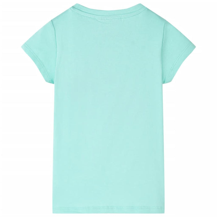Tricou pentru copii, verde mentă deschis, 116 - WALTI WALTI