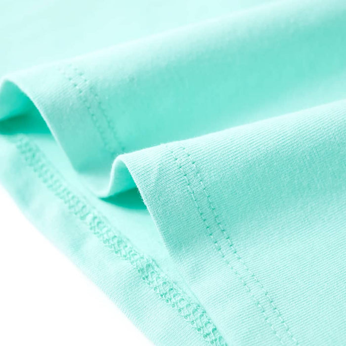 Tricou pentru copii, verde mentă deschis, 128 WALTI