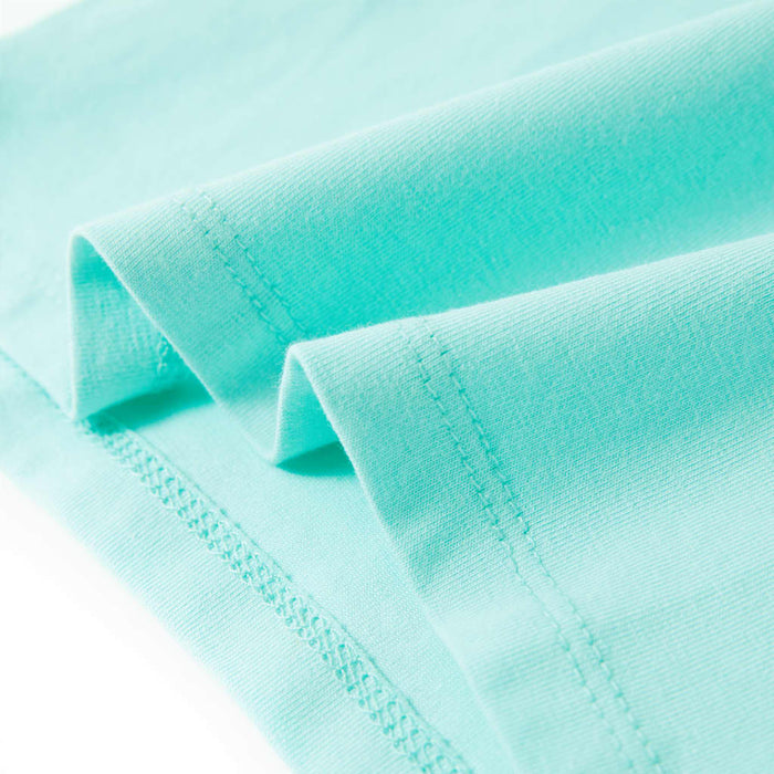 Tricou pentru copii, verde mentă deschis, 140 - WALTI WALTI