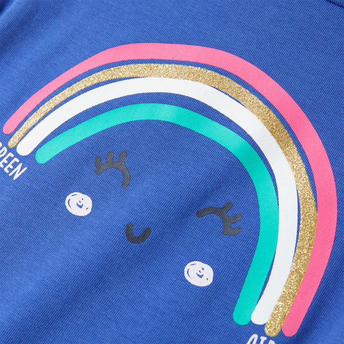 Tricou pentru copii, albastru cobalt, 116 - WALTI WALTI