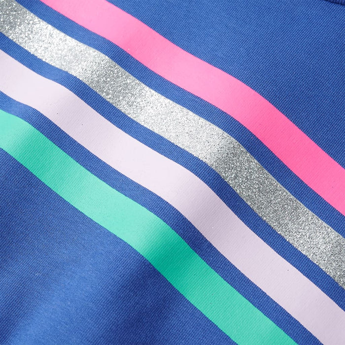 Rochie pentru copii cu șnur, albastru cobalt, 140 - WALTI WALTI