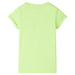 Tricou pentru copii, galben neon, 116 - WALTI WALTI