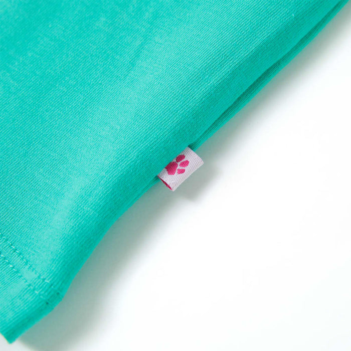 Tricou pentru copii, verde mentă, 104 - WALTI WALTI