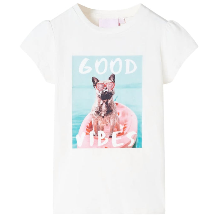 Tricou pentru copii, alb, 140 - WALTI WALTI