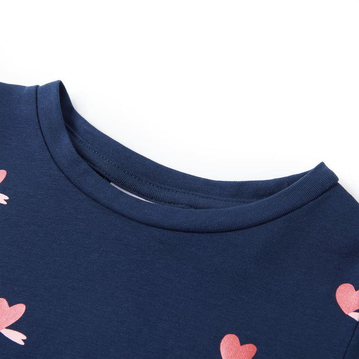 Tricou pentru copii, bleumarin, 116 WALTI