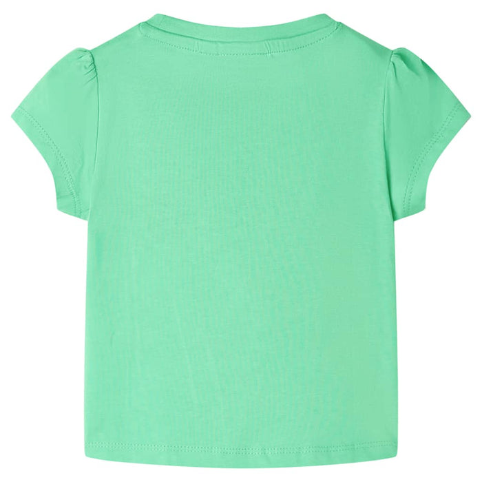 Tricou pentru copii, verde deschis, 104 - WALTI WALTI